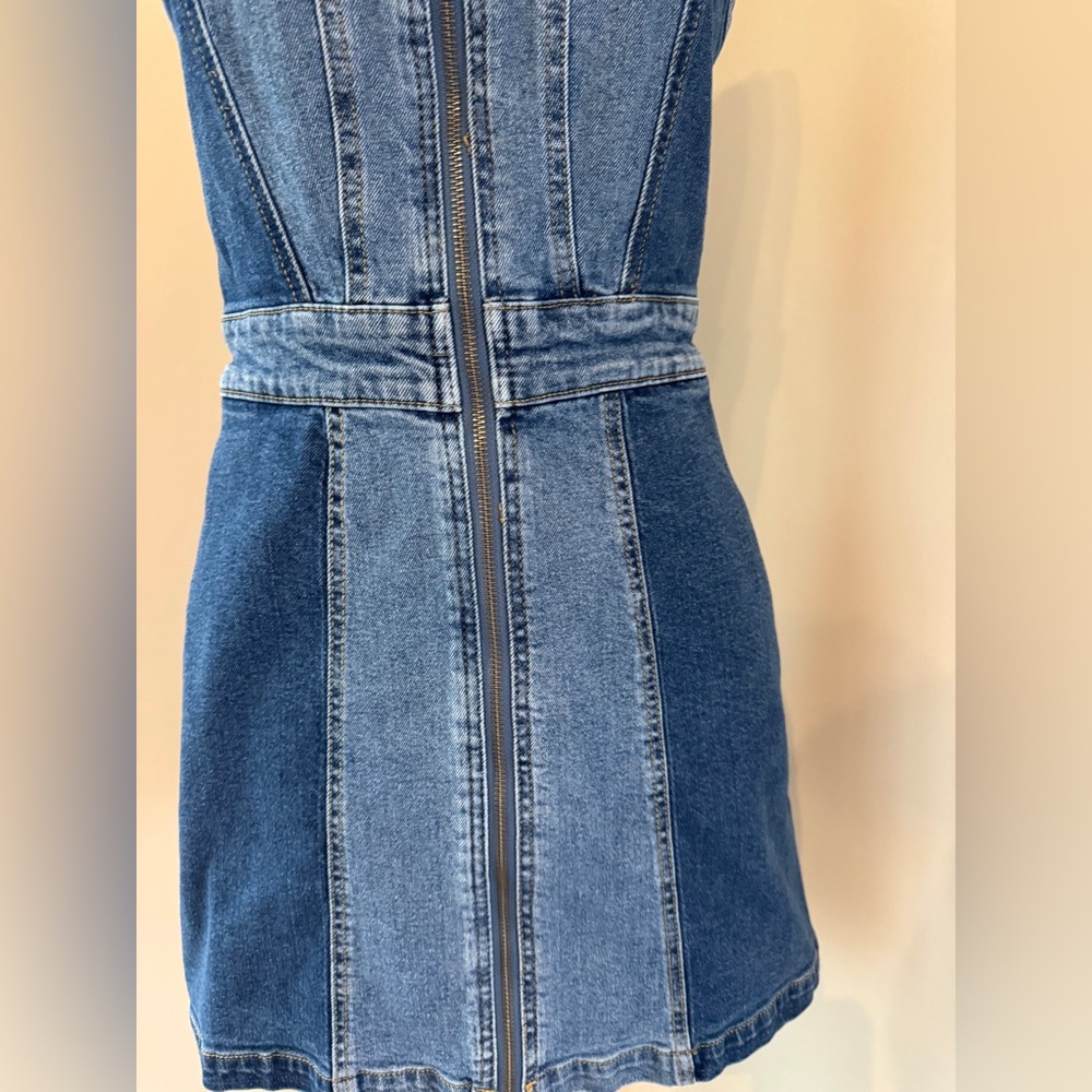 Wild Fable Classic Blue Denim dress - Picture 3 of 11